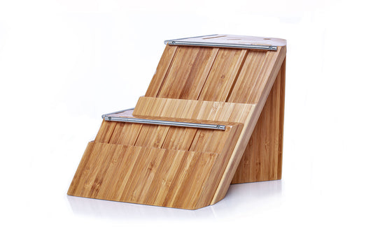 Empty Rubber Wood Block for 20pc Set