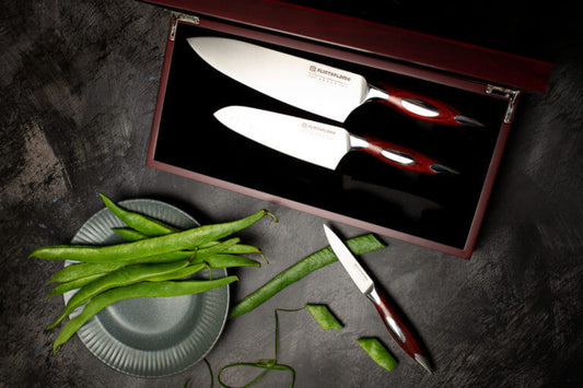 3pc Classic Series Chef Set In Wood Box