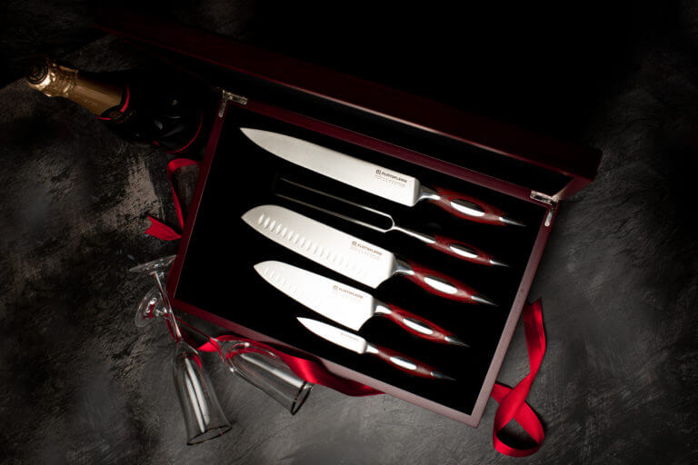 5pc Gourmet Classic Series W/ Blade Covers