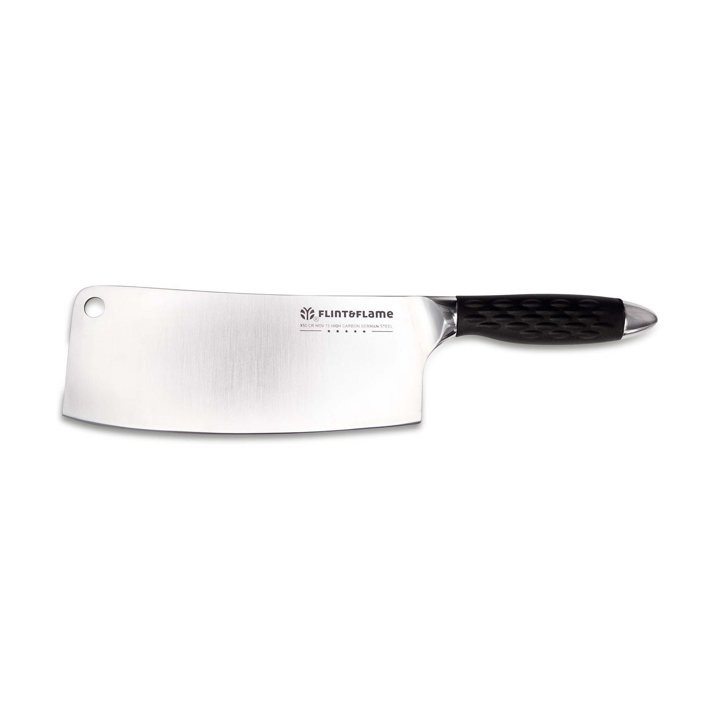 8″ PRO Series Butchers Cleaver With Lockable Blade Cover