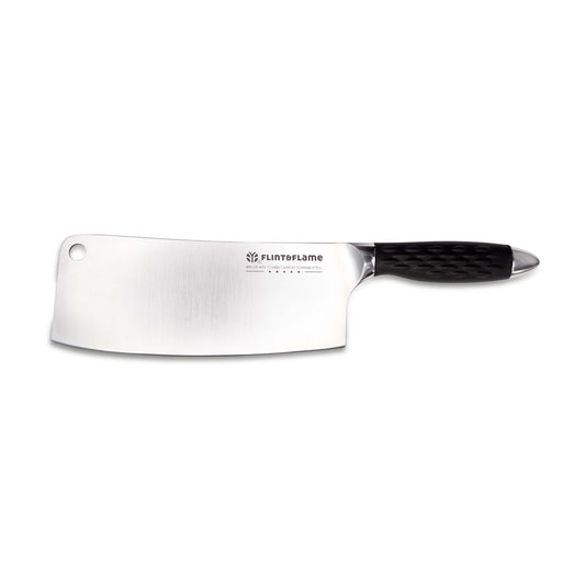 8″ PRO Series Butchers Cleaver With Lockable Blade Cover