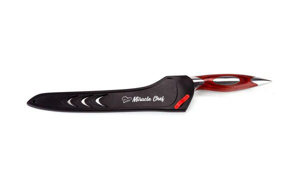 9″ Classic Series Offset Bread Knife With Lockable Blade Cover