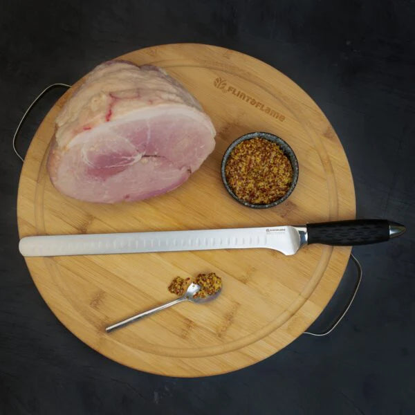 12″ PRO Series Ham/Brisket Knife With Lockable Blade Cover