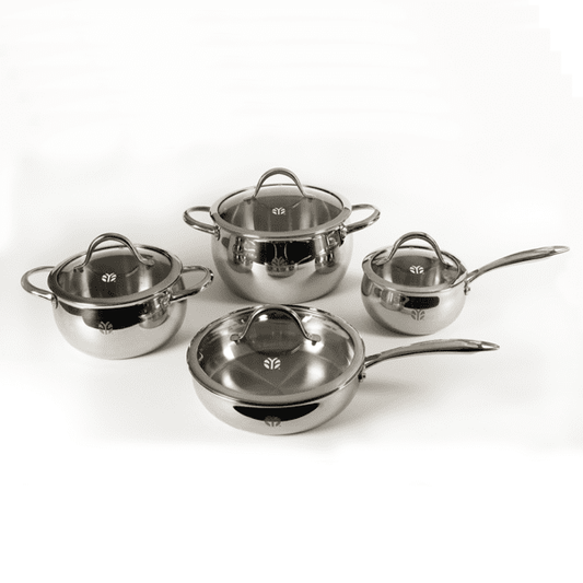 8pc Multi Ply Cookware Set