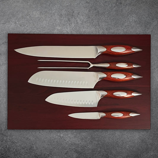 5pc Classic Series Gourmet Set in Wood Box