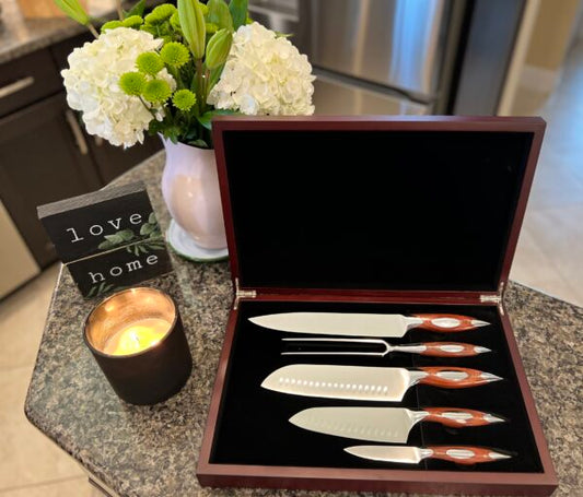 5pc Classic Series Gourmet Set in Wood Box